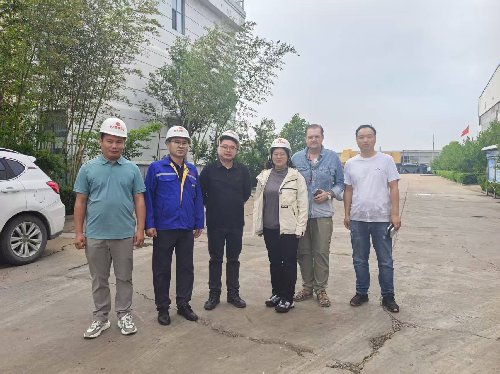 國外客戶蒞臨我公司